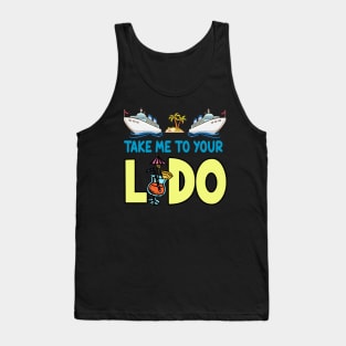 Take Me To Your Lido Tank Top